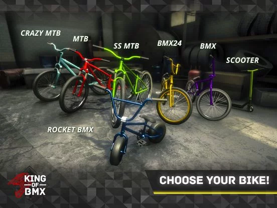 Изображение игры: King Of BMX