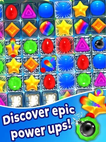 Изображение игры: Jelly Jiggle - Match 3 Jewel and Puzzle Game - Match 3 Mania