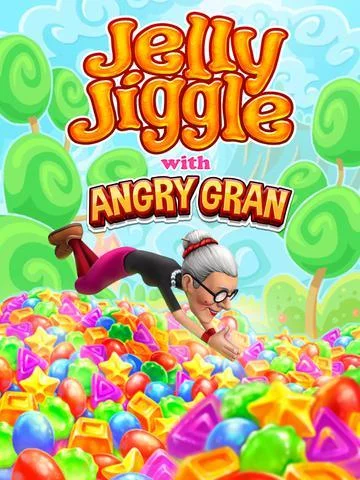 Изображение игры: Jelly Jiggle - Match 3 Jewel and Puzzle Game - Match 3 Mania