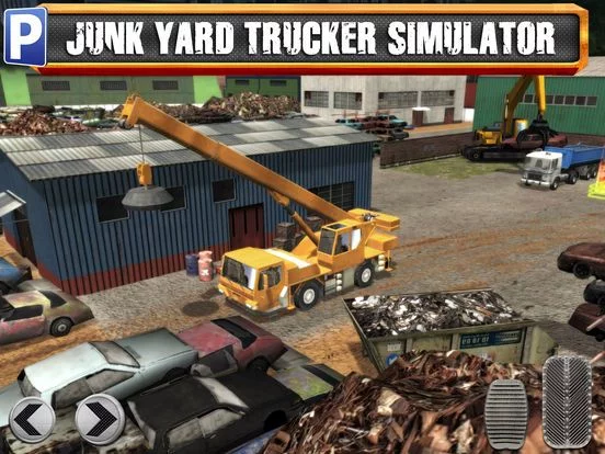 Изображение игры: Junk Yard Trucker Parking Simulator a Real Monster Truck Extreme Car Driving Test Racing Sim