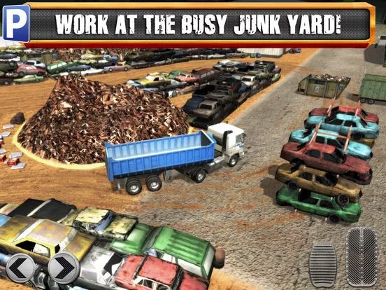 Изображение игры: Junk Yard Trucker Parking Simulator a Real Monster Truck Extreme Car Driving Test Racing Sim