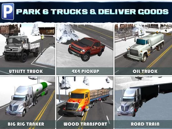 Изображение игры: Ice Road Trucker Parking Simulator 2 a Real Monster Truck Car Park Racing Game