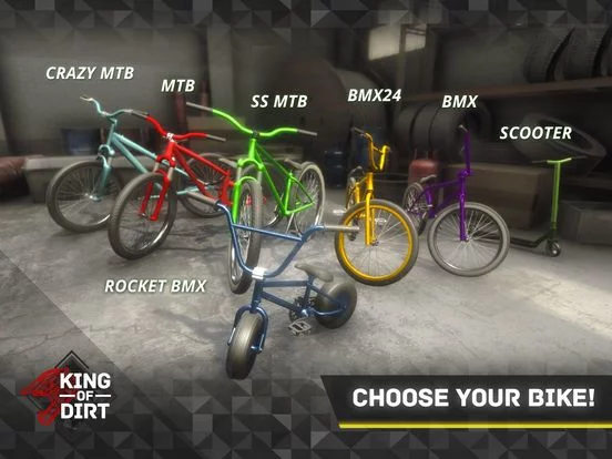 Изображение игры: King Of Dirt BMX