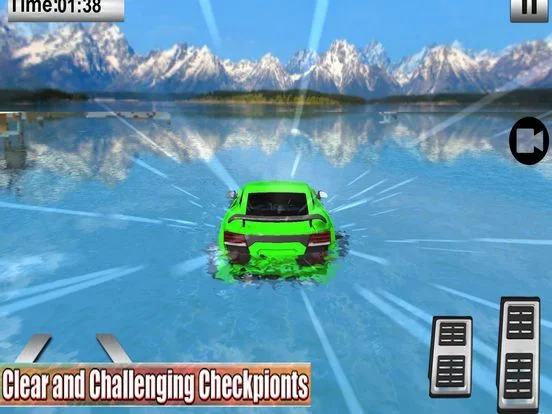 Изображение игры: Water Car: Beach AU Racing