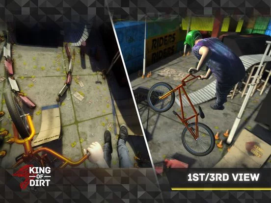 Изображение игры: King Of Dirt BMX