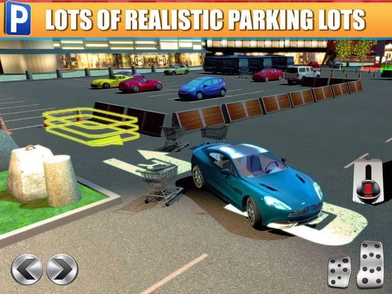 Изображение игры: Shopping Mall Car Parking Simulator a Real Driving Racing Game