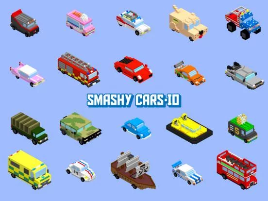 Изображение игры: Smashy Cars.io Multiplayer