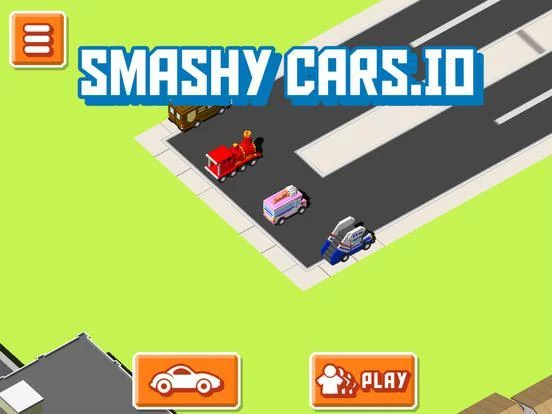 Изображение игры: Smashy Cars.io Multiplayer