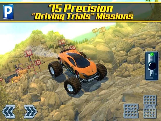 Изображение игры: Offroad 4x4 Truck Trials Parking Simulator 2 a Real Stunt Car Driving Racing Sim