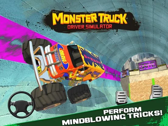 Изображение игры: Monster Truck Driver Simulator