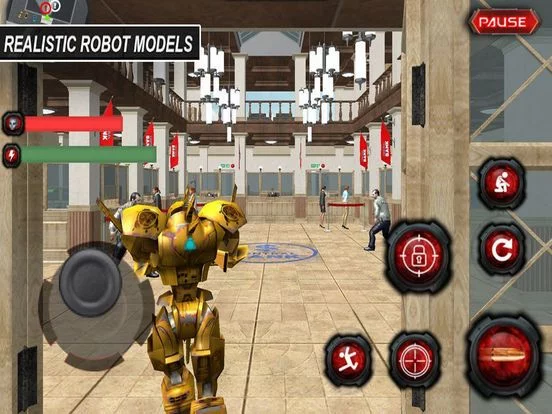 Изображение игры: Gangster Robot: Mission Robber