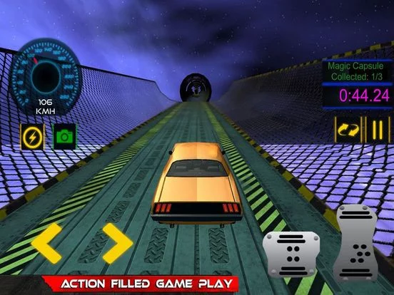 Изображение игры: Alien Car: Tracks Space Stunt