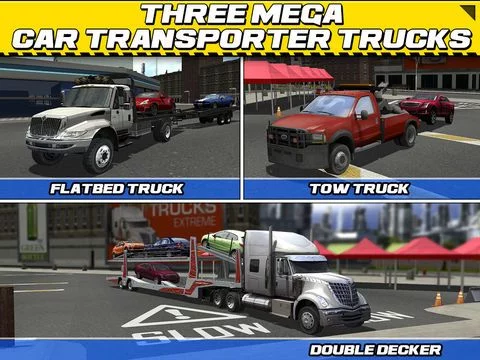 Изображение игры: Car Transport Truck Parking Simulator - Real Show-Room Driving Test Sim Racing Games
