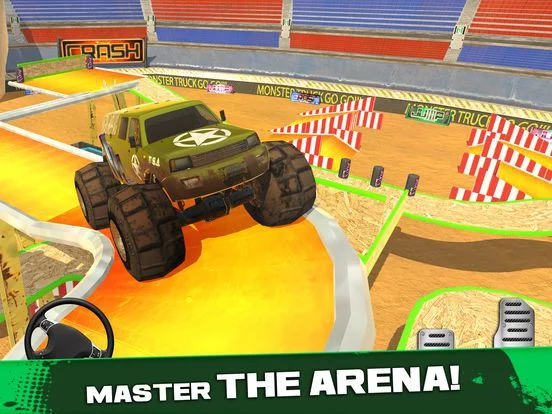 Изображение игры: Monster Truck Driver Simulator