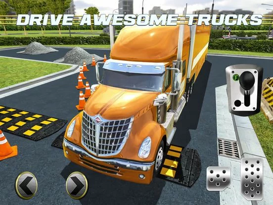 Изображение игры: Giant Trucks Driving Simulator