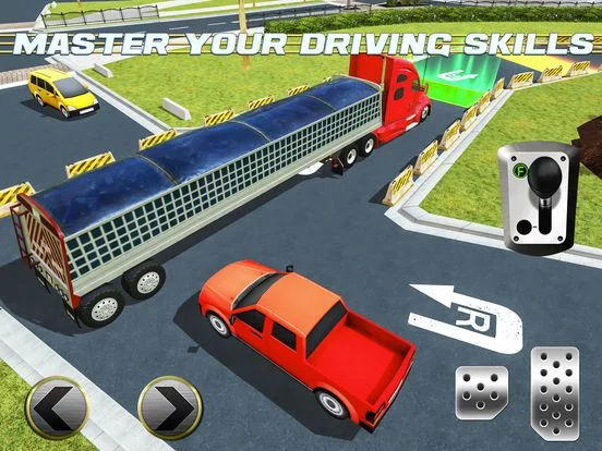 Изображение игры: Giant Trucks Driving Simulator