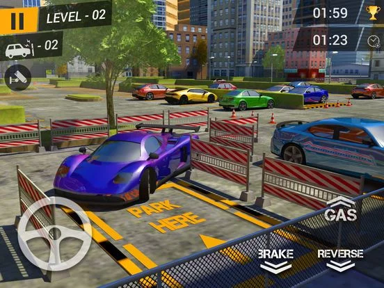 Изображение игры: Car Parking - Driving school
