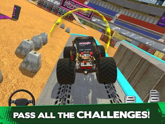 Изображение игры: Monster Truck Driver Simulator