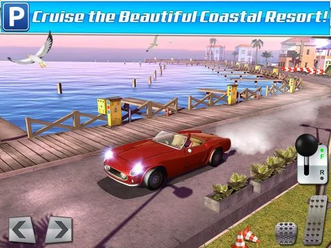 Изображение игры: Classic Sports Car Parking Game Real Driving Test Run Racing