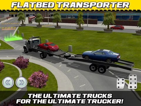 Изображение игры: Car Transport Truck Parking Simulator - Real Show-Room Driving Test Sim Racing Games
