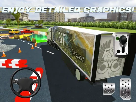 Изображение игры: Giant Trucks Driving Simulator