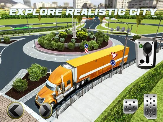 Изображение игры: Giant Trucks Driving Simulator