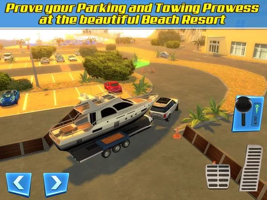 Изображение игры: RV & Boat Towing Parking Simulator Real Road Car Racing Driving