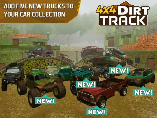 Изображение игры: 4x4 Dirt Track Forest Driving