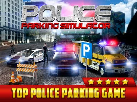 Изображение игры: Police Car Parking Simulator Game - Real Life Emergency Driving Test Sim Racing Games