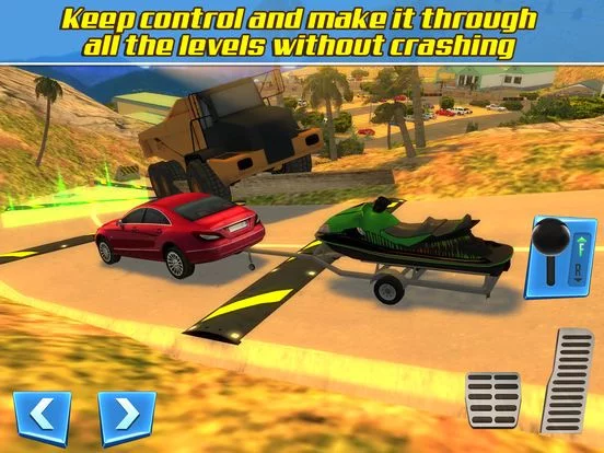 Изображение игры: RV & Boat Towing Parking Simulator Real Road Car Racing Driving