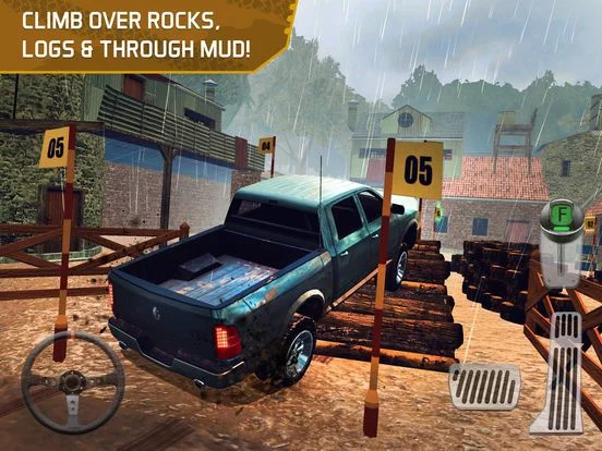 Изображение игры: 4x4 Dirt Track Forest Driving