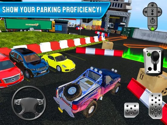 Изображение игры: Ferry Port Car Parking Sim