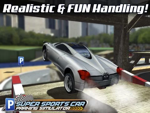 Изображение игры: Super Sports Car Parking Simulator - Real Driving Test Sim Racing Games