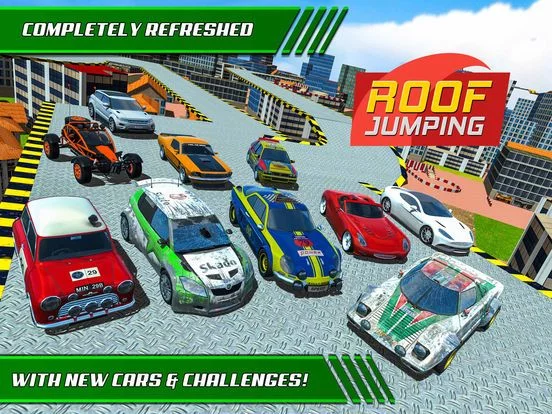 Изображение игры: Roof Jumping: Stunt Driver Sim