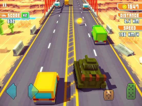 Изображение игры: Blocky Highway