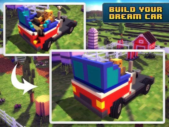Изображение игры: Blocky Roads Adventure