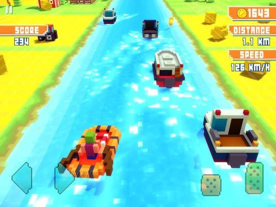 Изображение игры: Blocky Highway