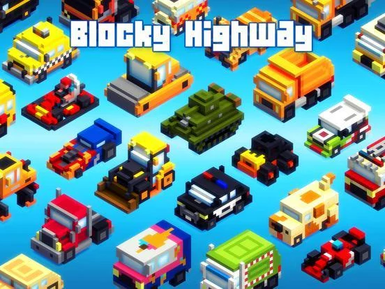 Изображение игры: Blocky Highway
