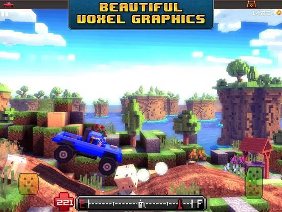 Изображение игры: Blocky Roads Adventure