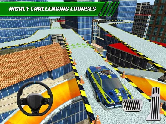 Изображение игры: Roof Jumping: Stunt Driver Sim
