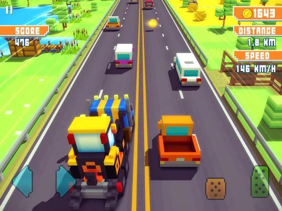 Изображение игры: Blocky Highway