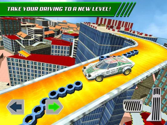 Изображение игры: Roof Jumping: Stunt Driver Sim