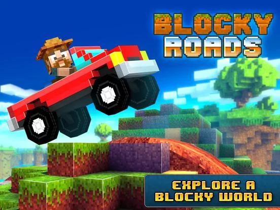 Изображение игры: Blocky Roads Adventure