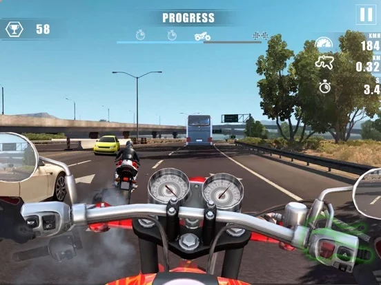 Изображение игры: Moto Fever 3D - Moto Simulator