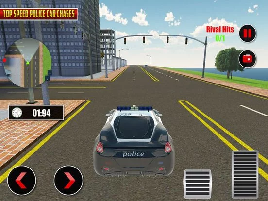 Изображение игры: Police Car Chase Street Racers