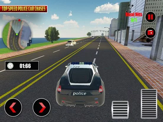 Изображение игры: Police Car Chase Street Racers