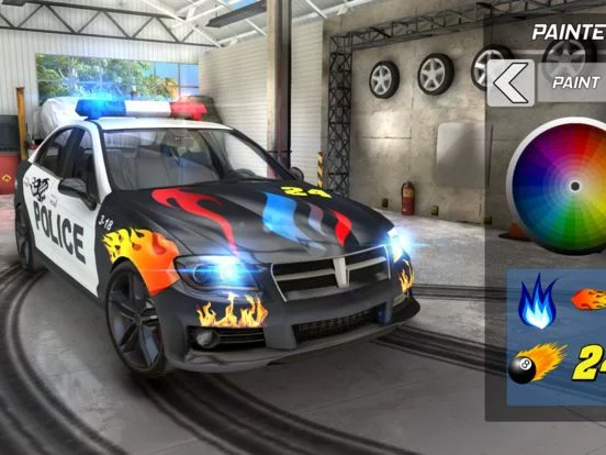 Изображение игры: Police Drift Car Driving