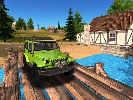 Изображение игры: Offroad 4x4 car driving Mountain