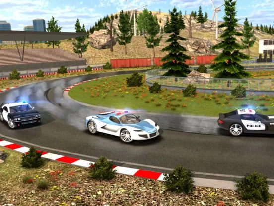 Изображение игры: Police Drift Car Driving
