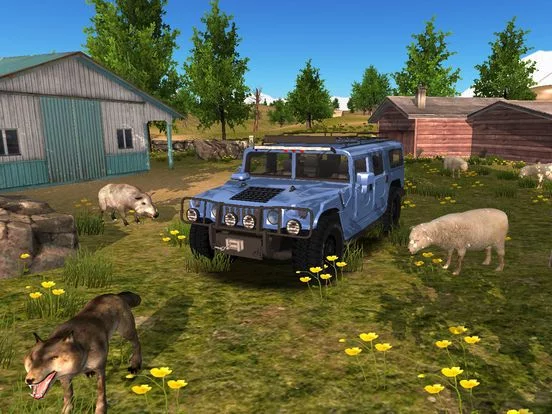 Изображение игры: Offroad 4x4 car driving Mountain